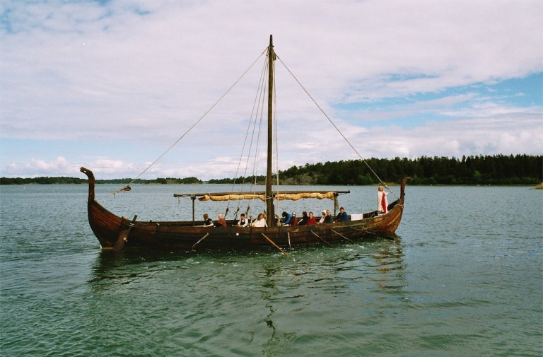 Vikingaskepp Rosala Vikingacentrum